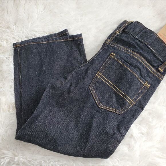 New With Tags Oshkosh b'gosh Boy's Size 4 Husky Classic Jeans with EZ Adjust - Picture 1 of 8